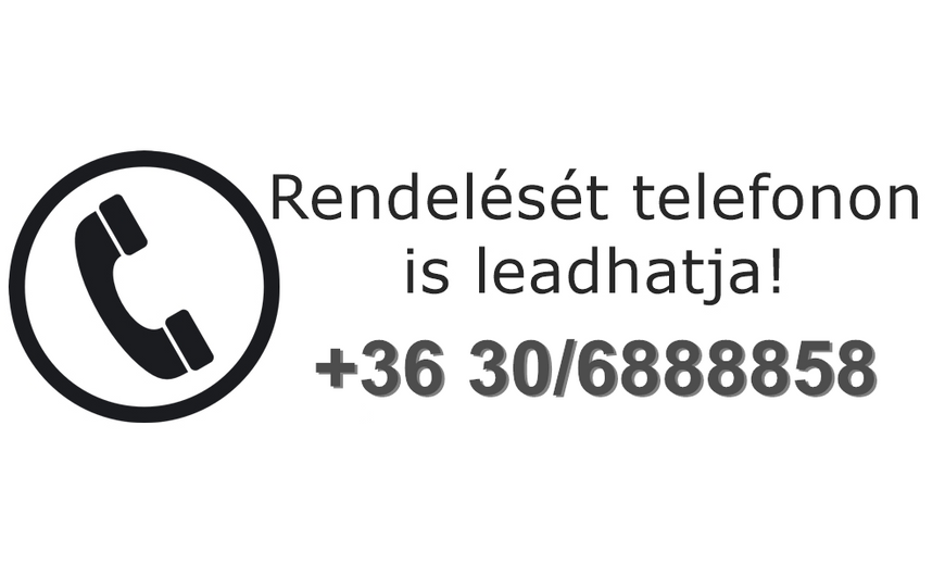 Rendelés leegyszerűsítése telefonon, email-en vagy sms-ben!